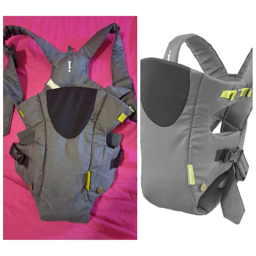 Porte-bébé ventilé Infantino Breathe, gris