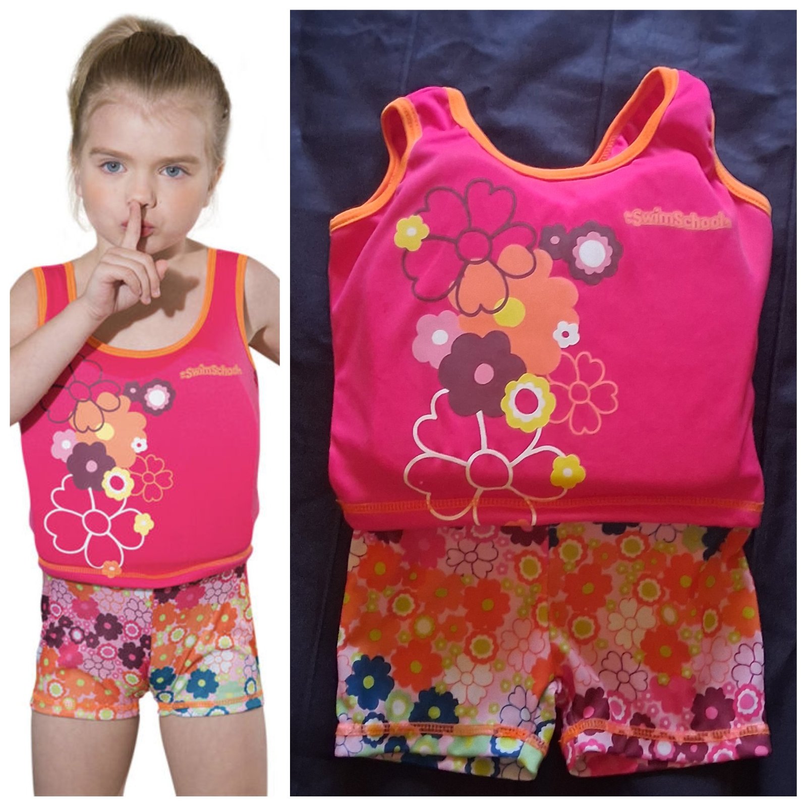 Maillot et Gilet dd sauvetage 2 en 1