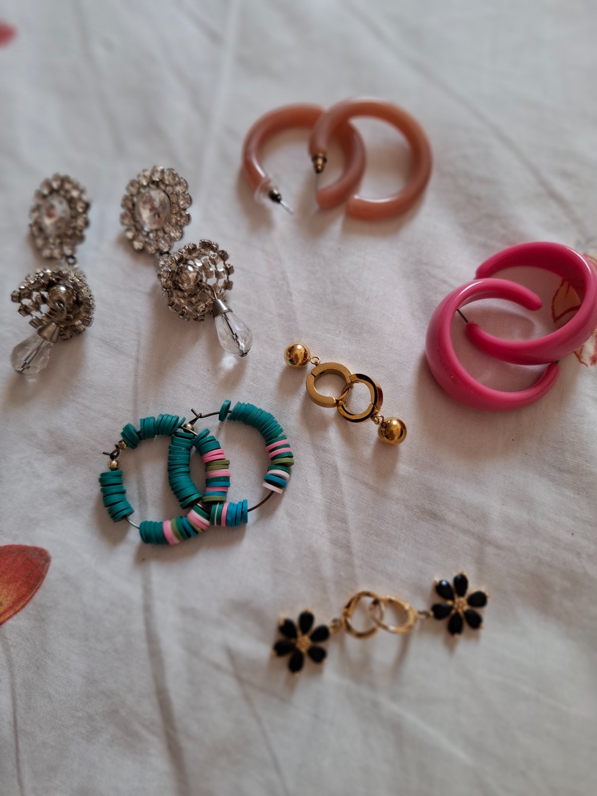 Pack de 6 boucles d'oreille 