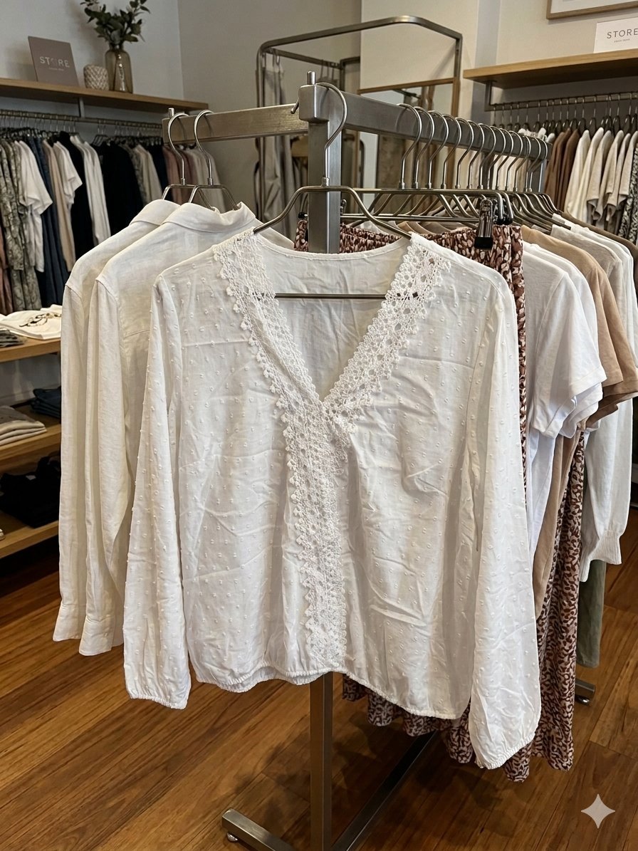 Chemise croisée ma7loula fel west faza 