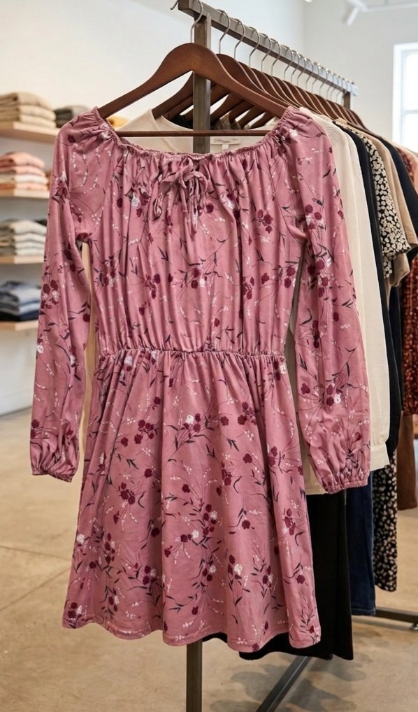 Robe coquette coton 