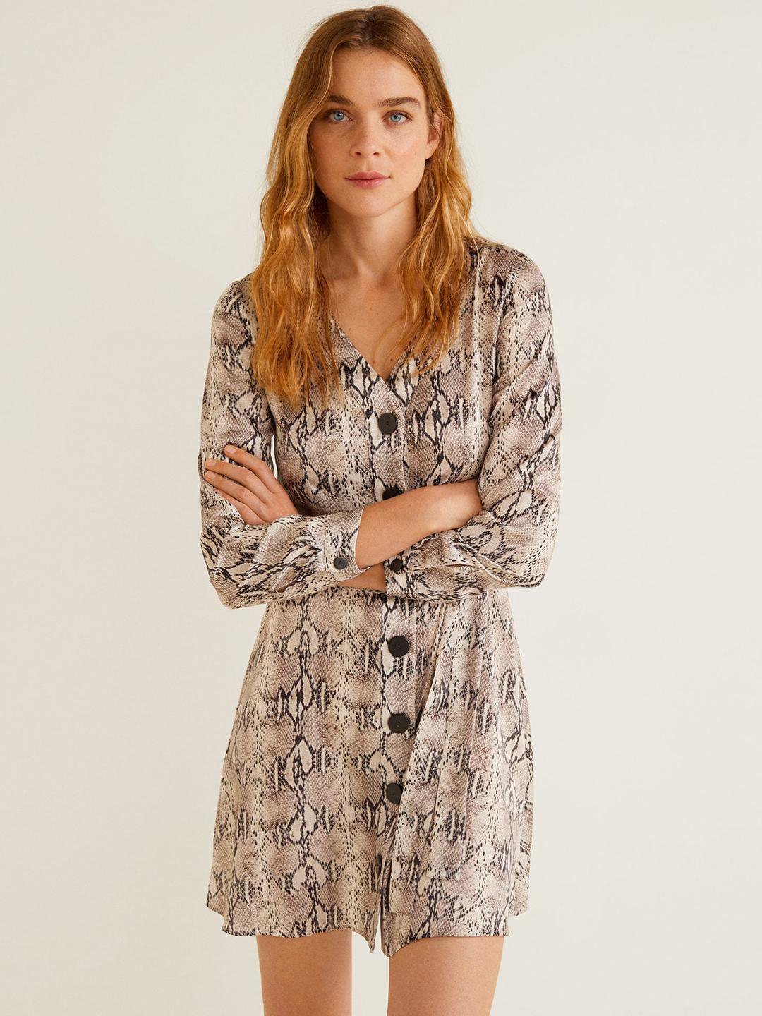 Robe chemise python 🤍