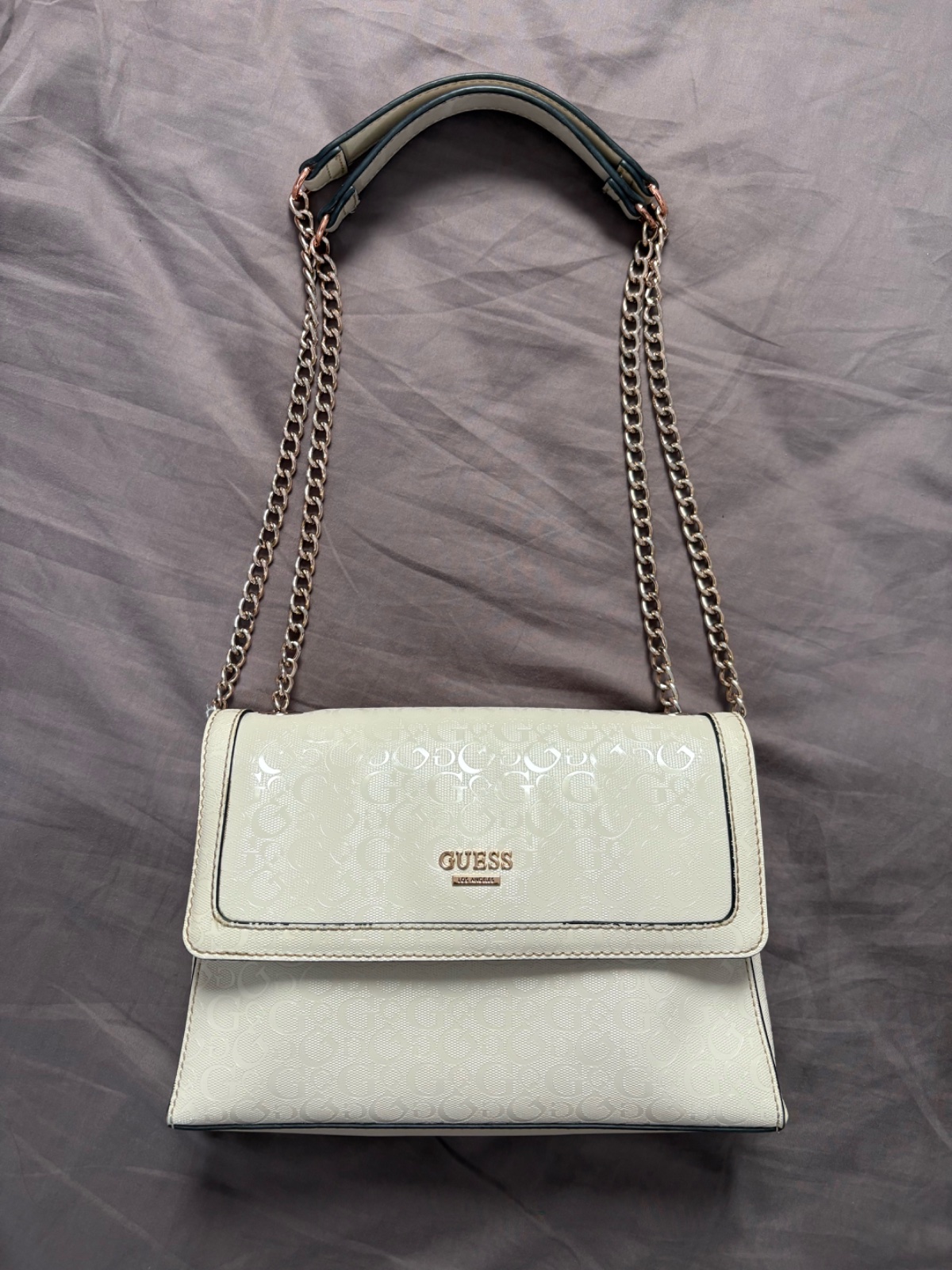 Sac GUESS blanc original 