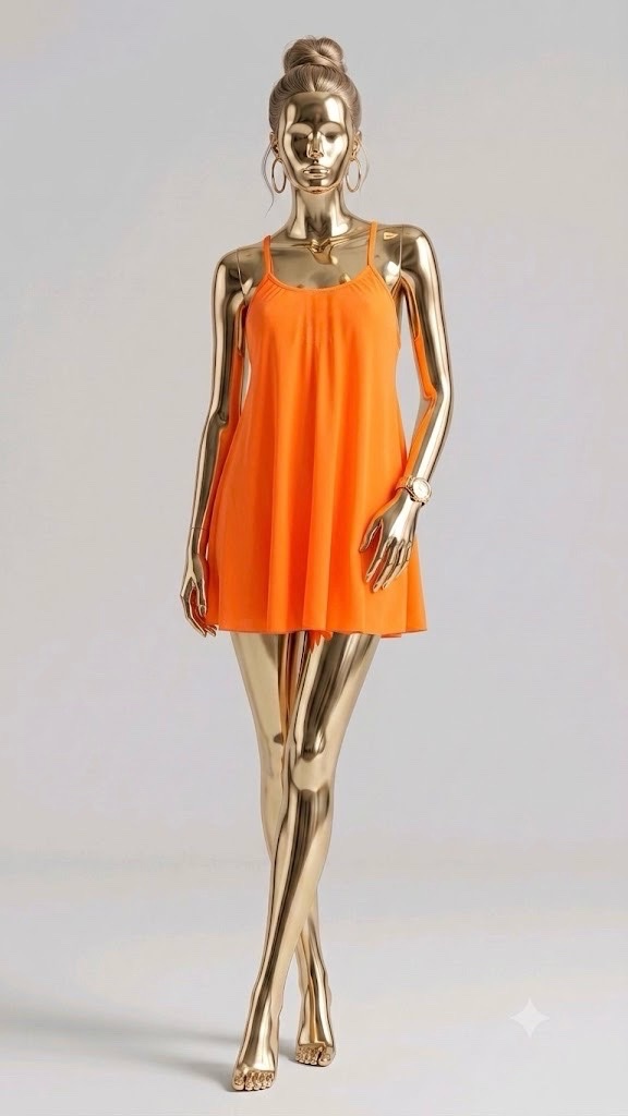 Cache maillot orange 