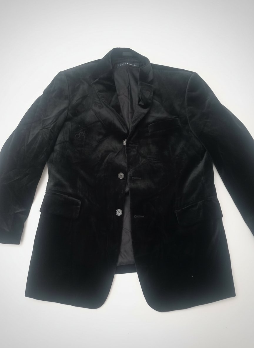 Veste velours noir très chic 
