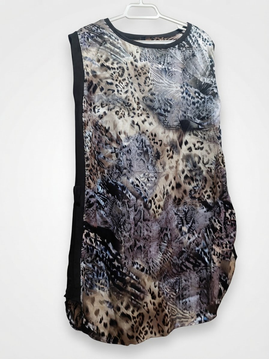Robe effet satiné 