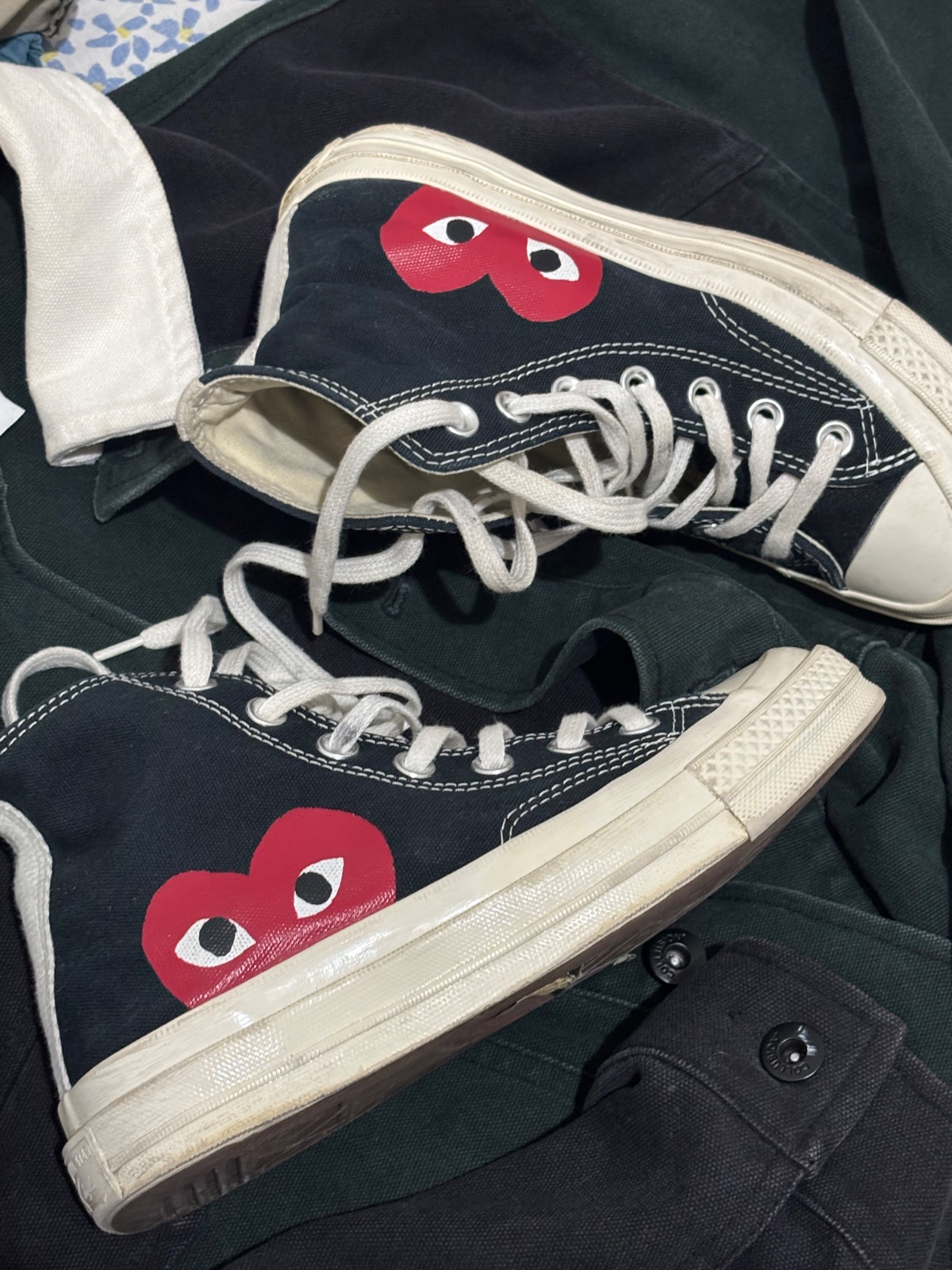 Converse comme des garçons noir/black