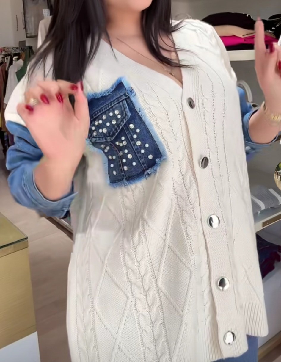 Gilet oversize neuf