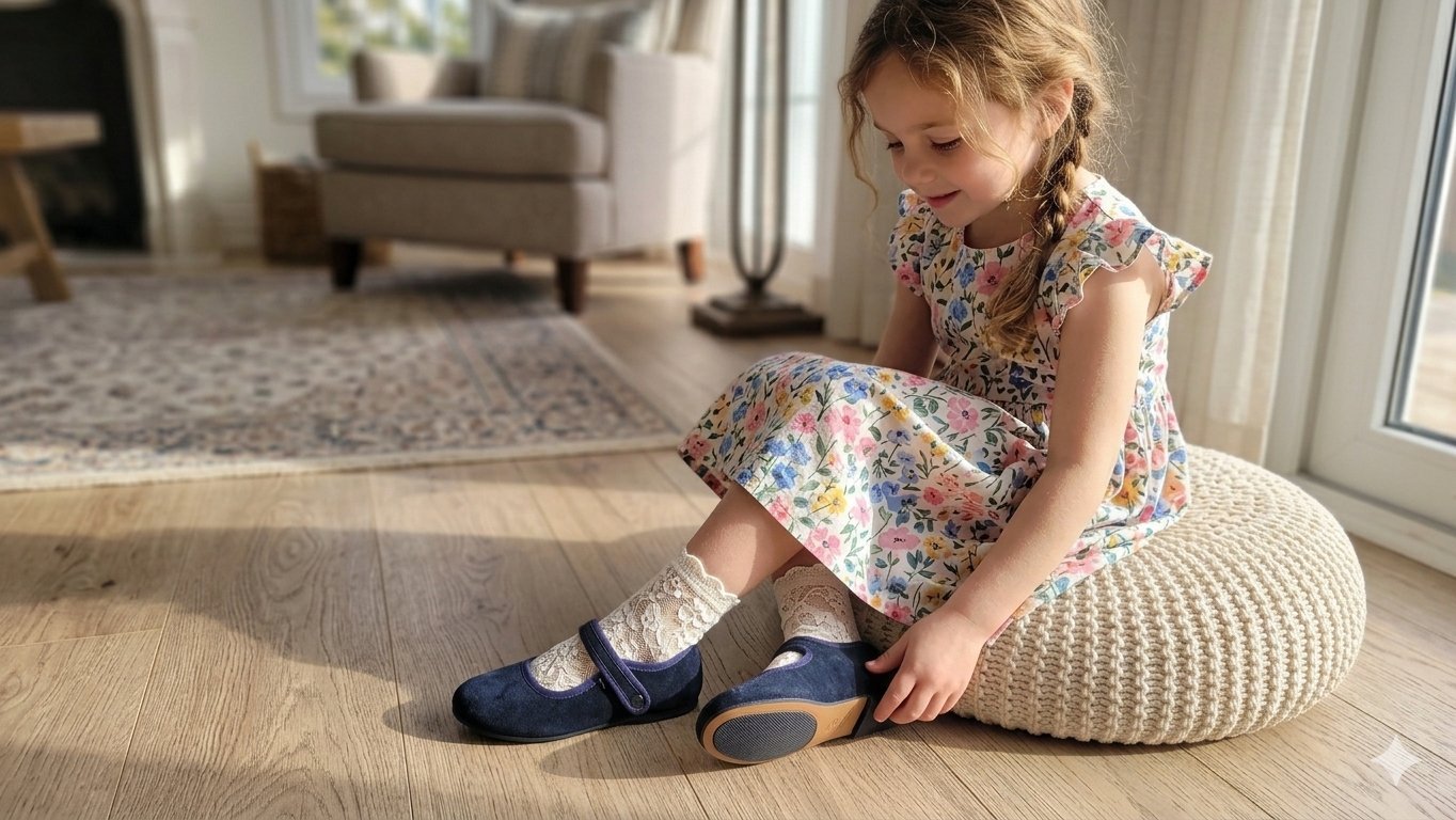 Ballerines de style Mary-Jane