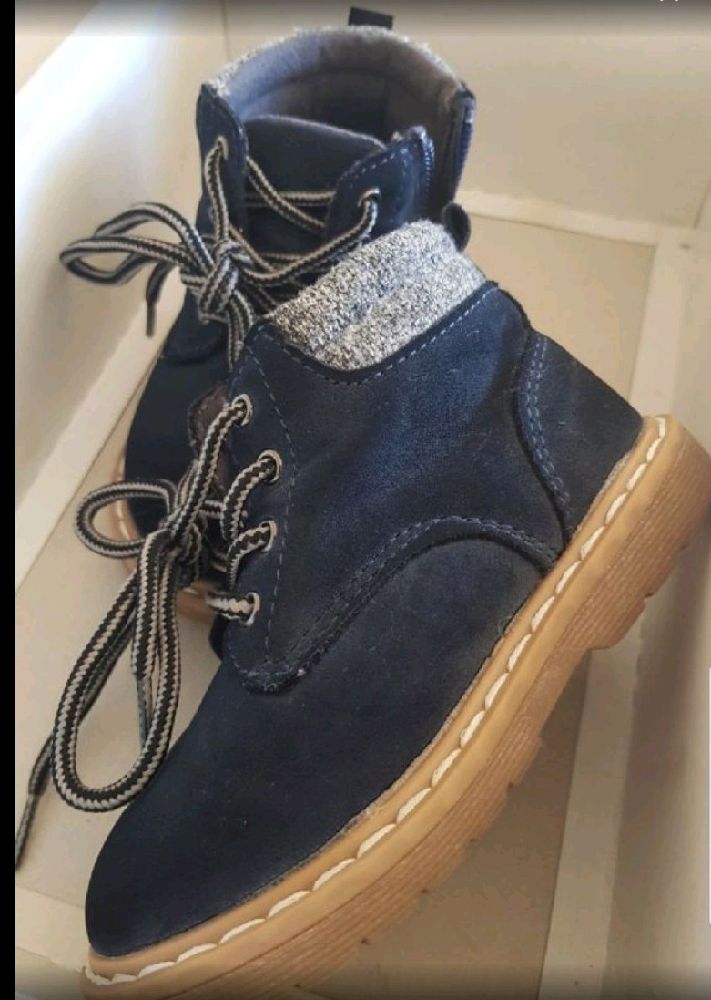 bottes unisexes bleu Marine très bon état