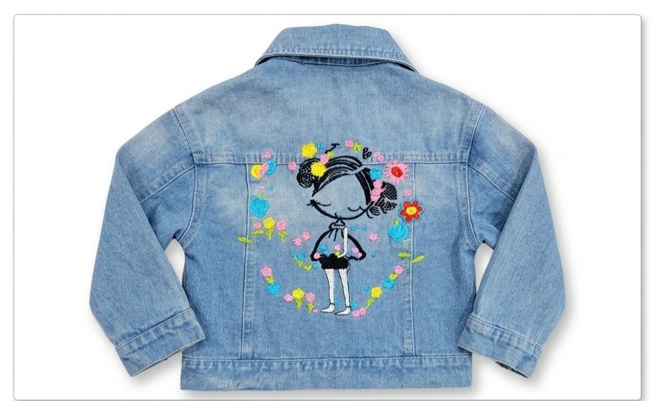 Veste jeans shein 4- 5 ans 