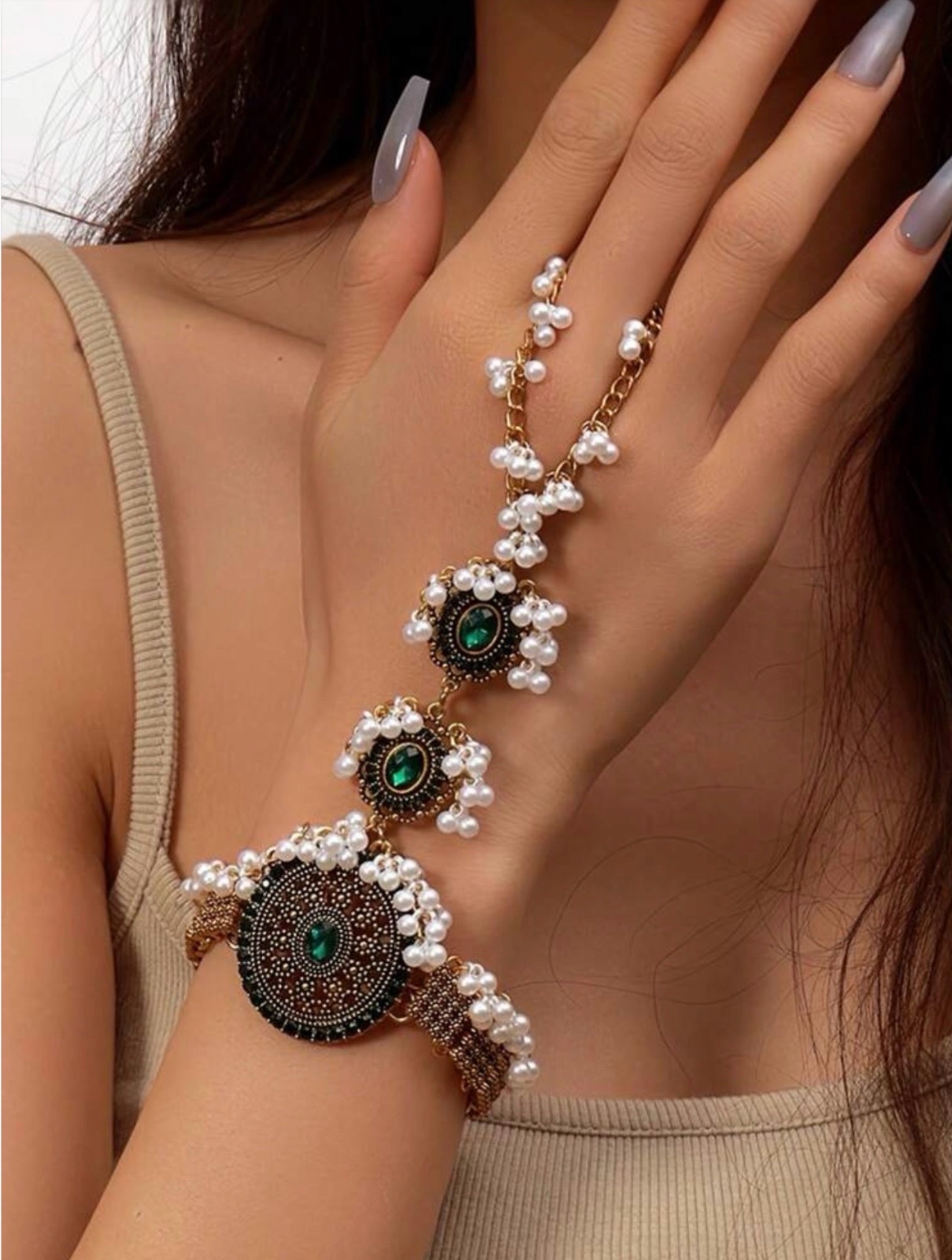 Bijoux main doigt