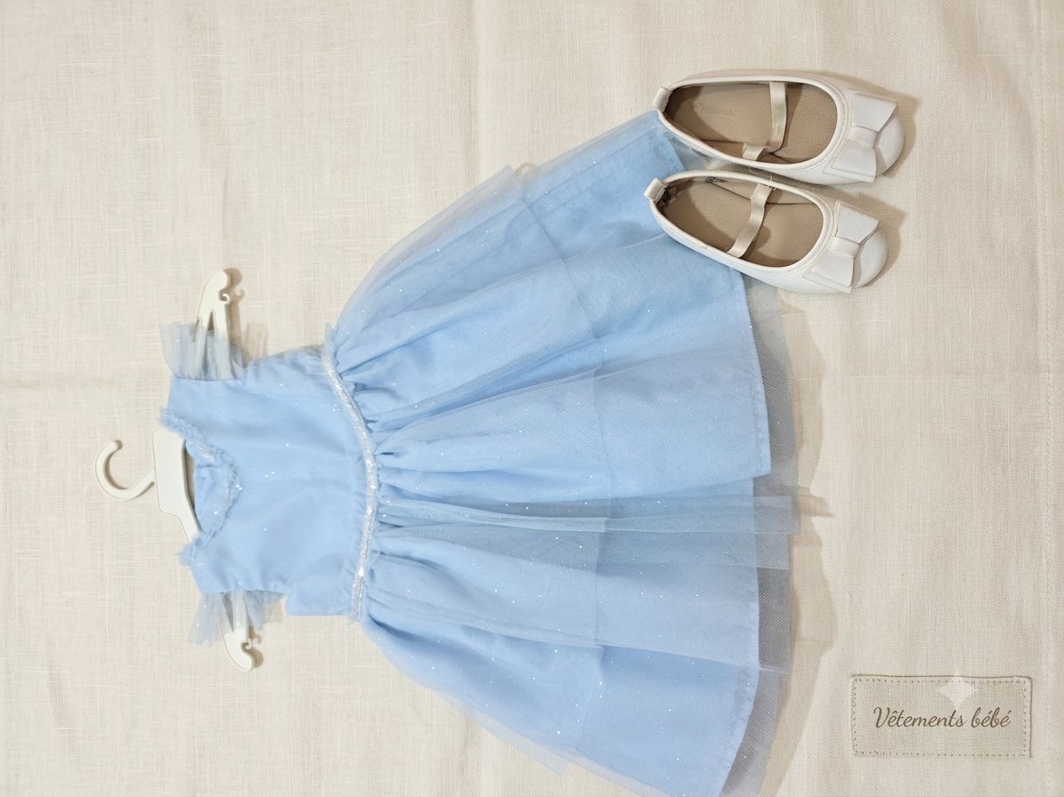 Robe Parfait État + Ballerines Pointure 28
