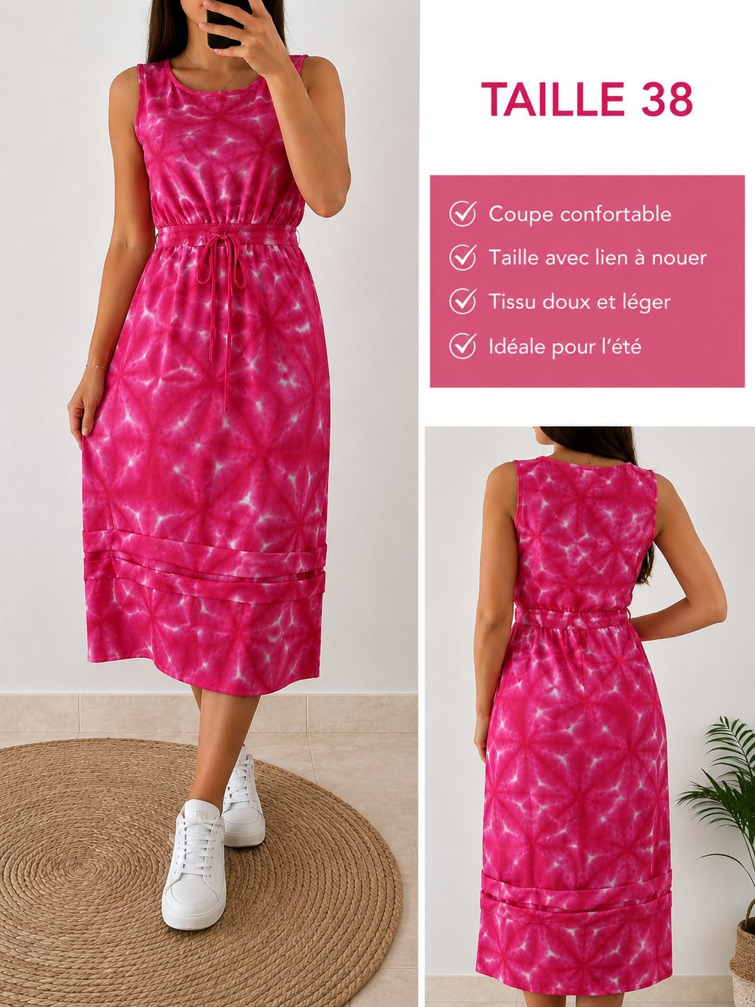 🌸 Robe Calvin Klein – Taille 38 🌸