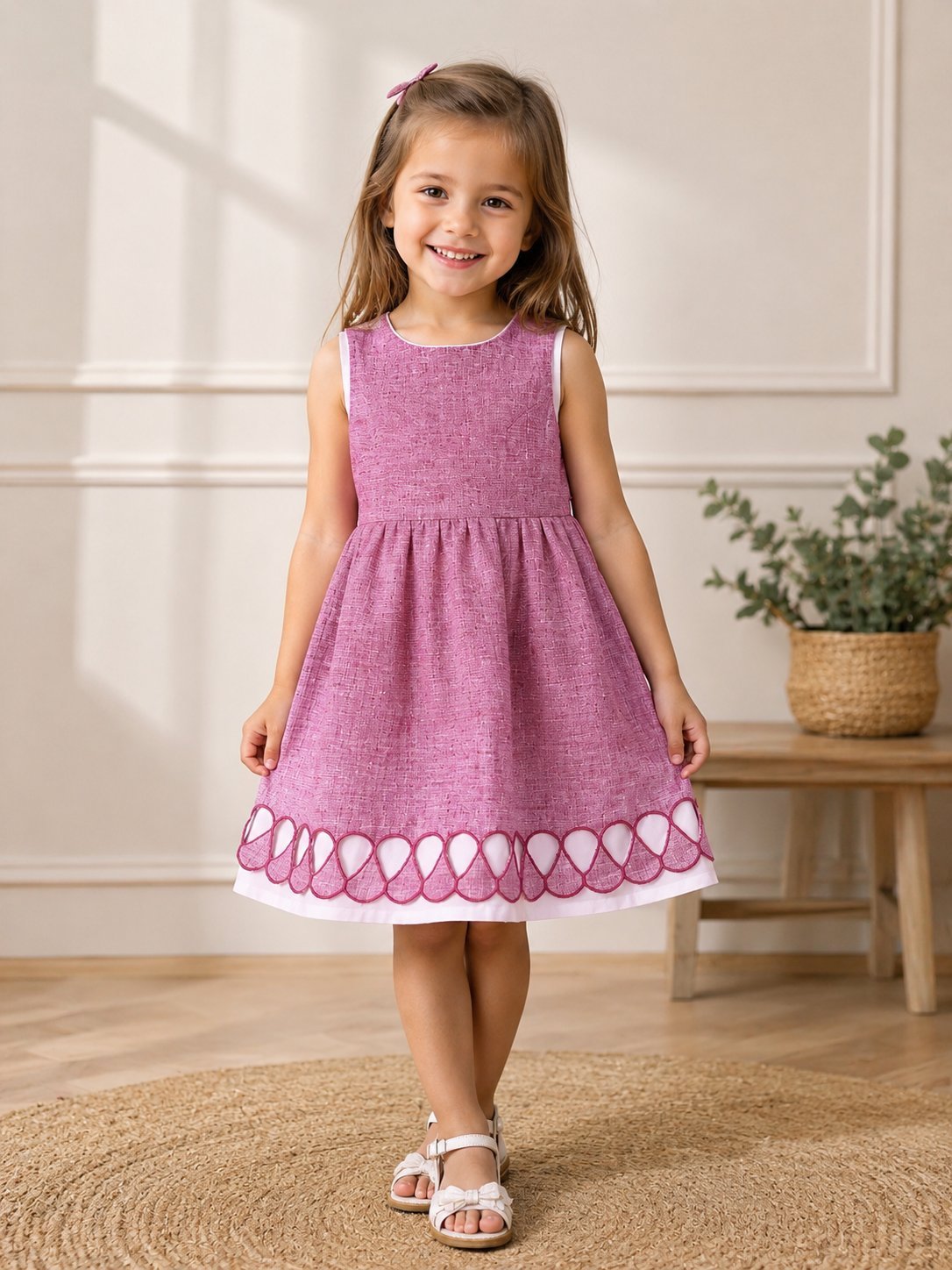 🌸 À vendre : Jolie robe Mayoral Chic pour fillette 🌸