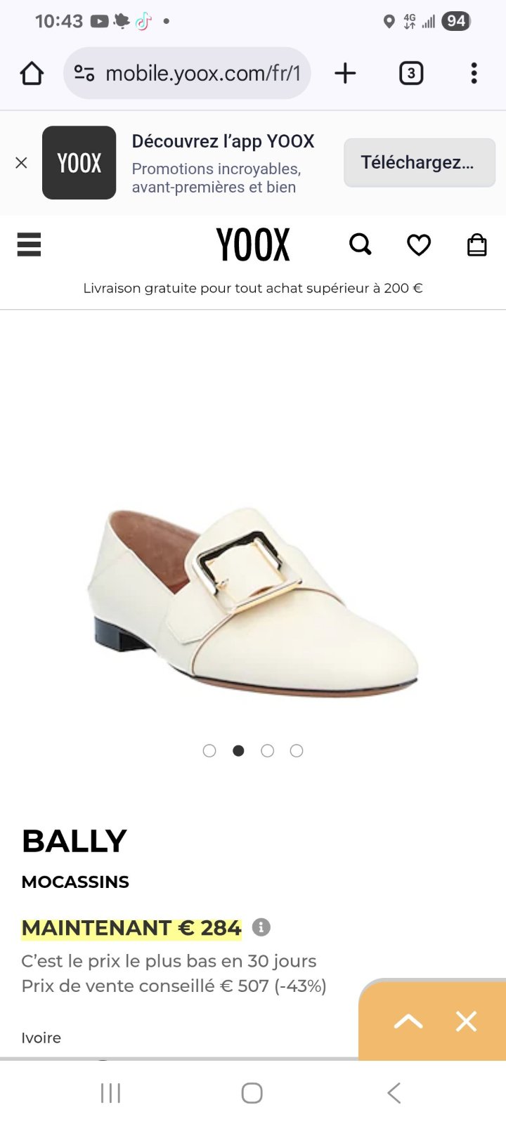 Mocassins blanc très tendances 😍😍