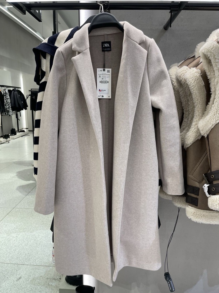 Menteau zara 