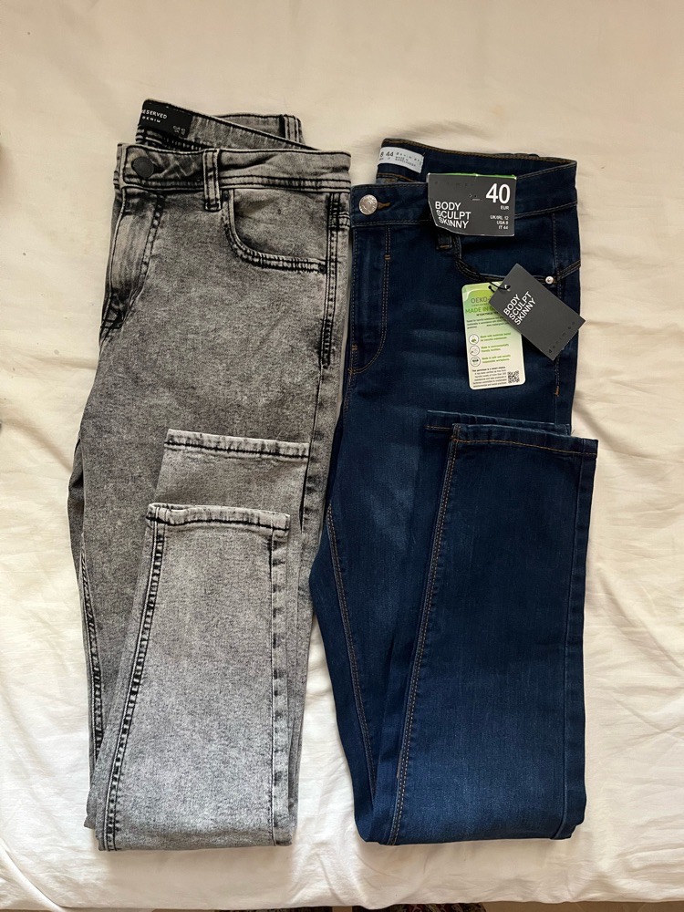 Lot de 2 pantalon jeans 