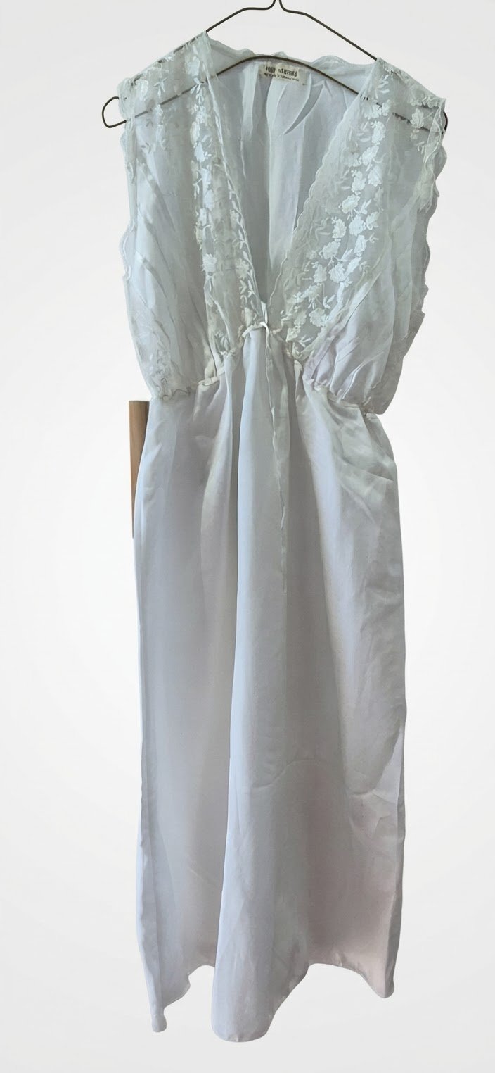 Nuisette longue satiné 