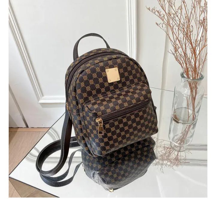 Mini sac à dos Marron 