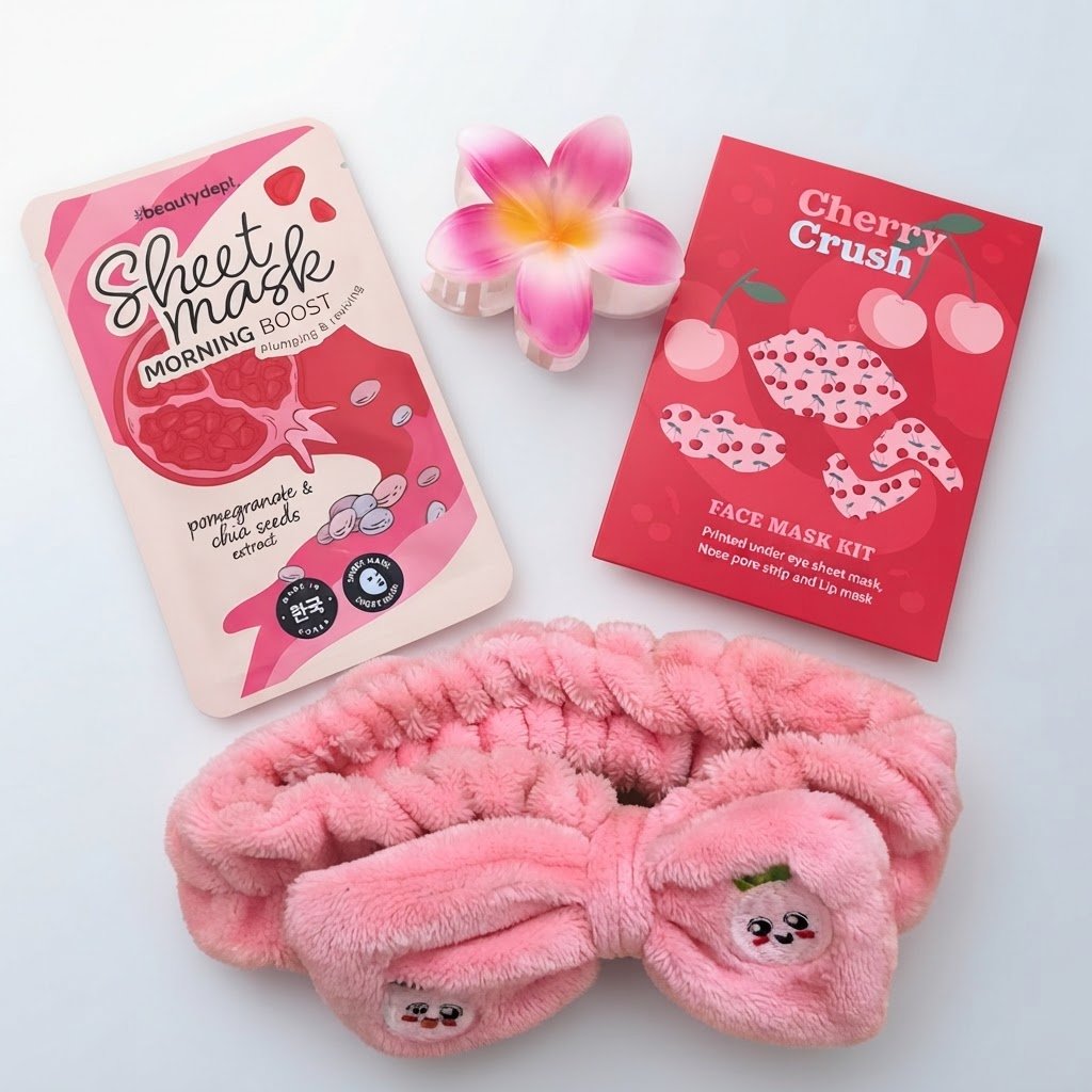  Kit beauté & accessoires – Spécial soin et cocooning 
