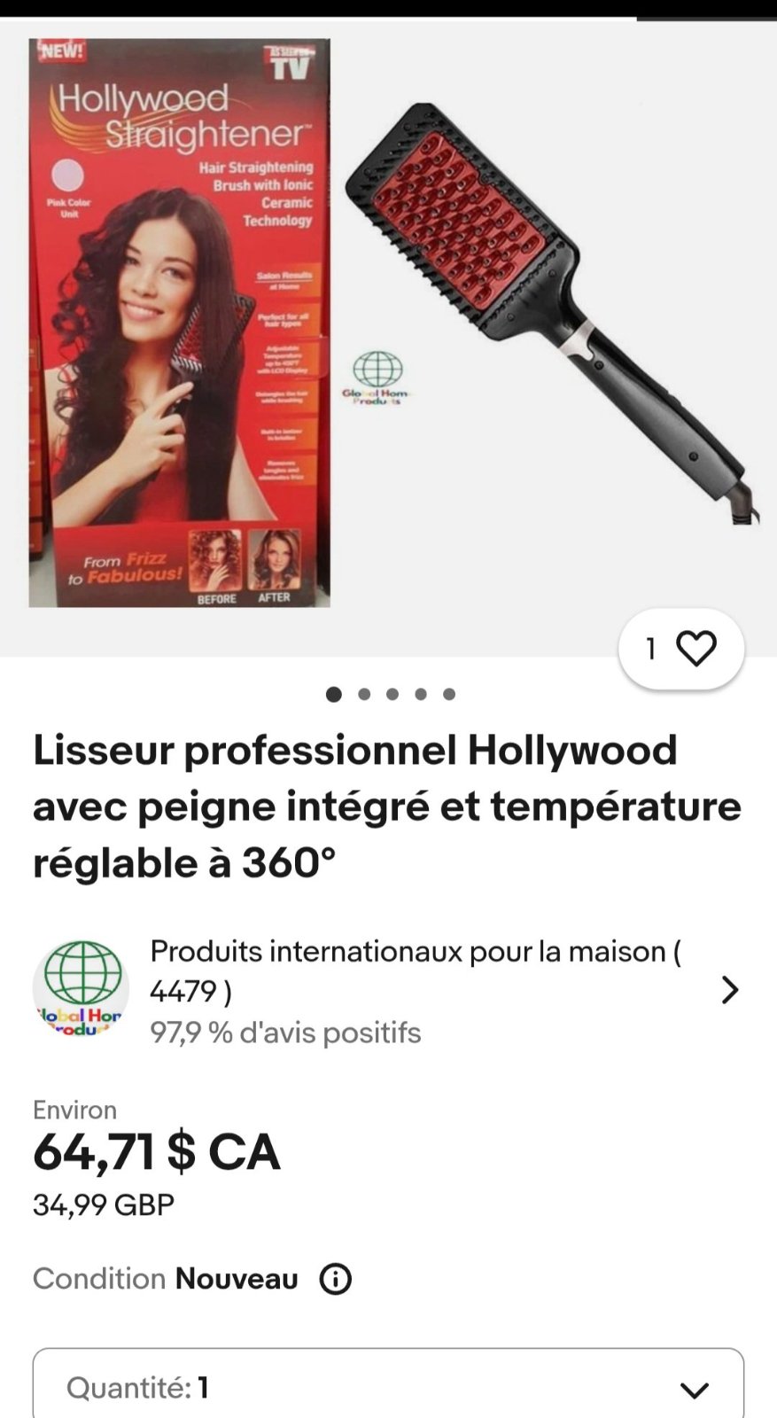 BROSSE LISSANTE