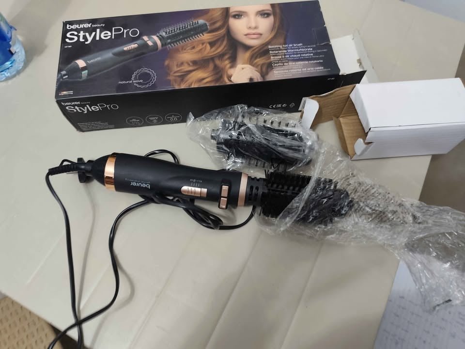 Brosse à air chaud rotative beurer
