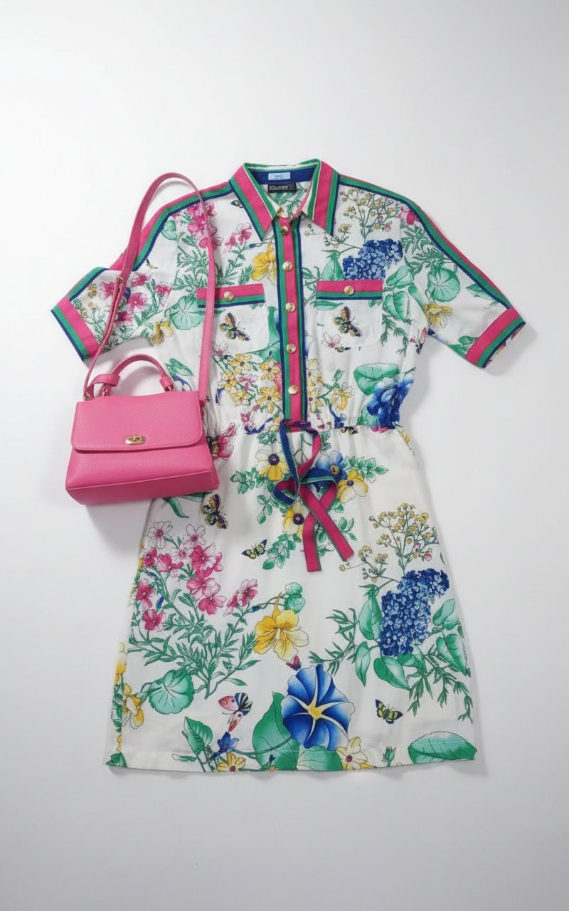 Robe chemise vintage 