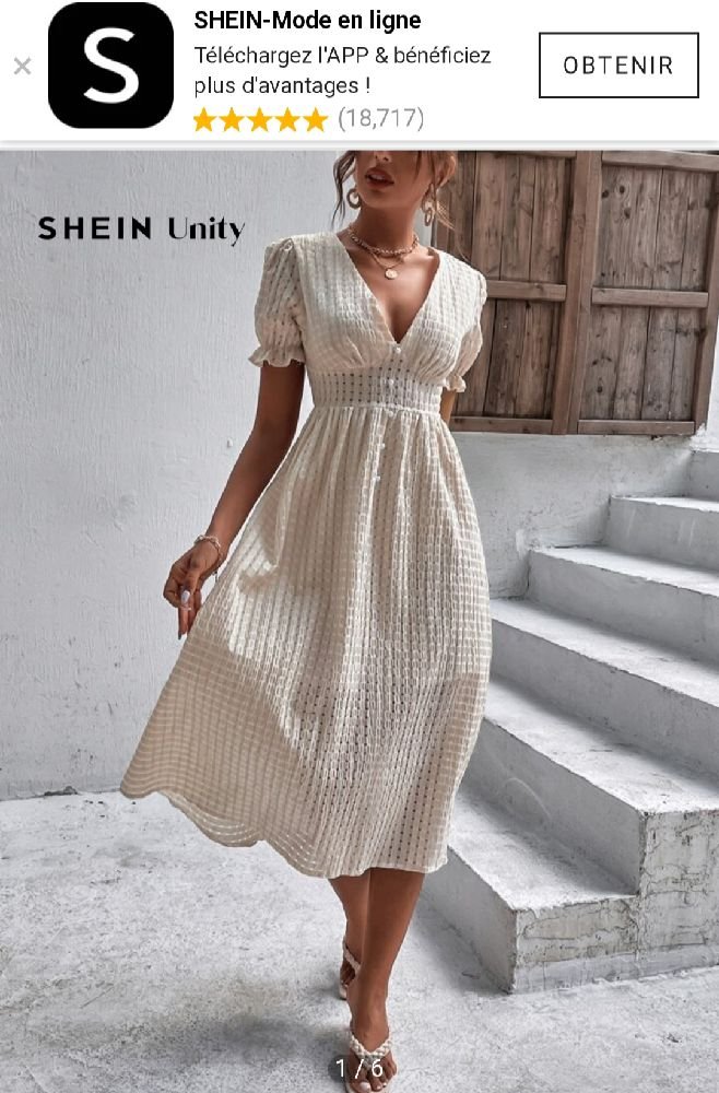 Robe coquette ❤️♥️ shein