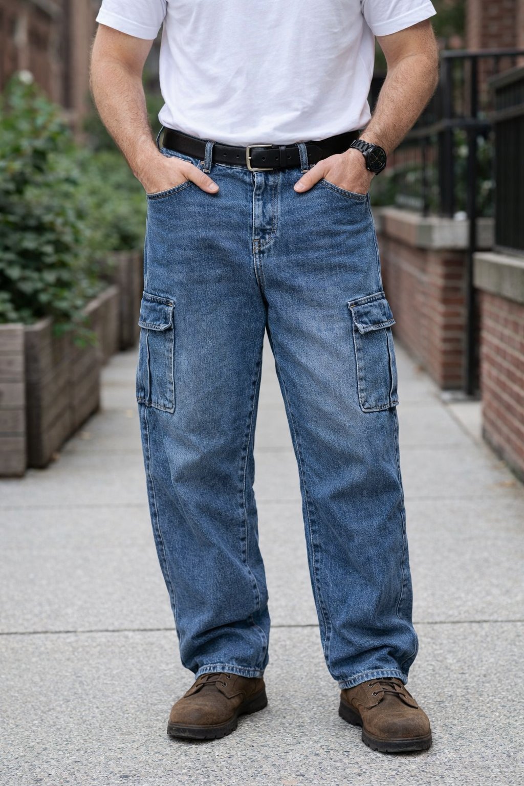 Jean Cargo homme