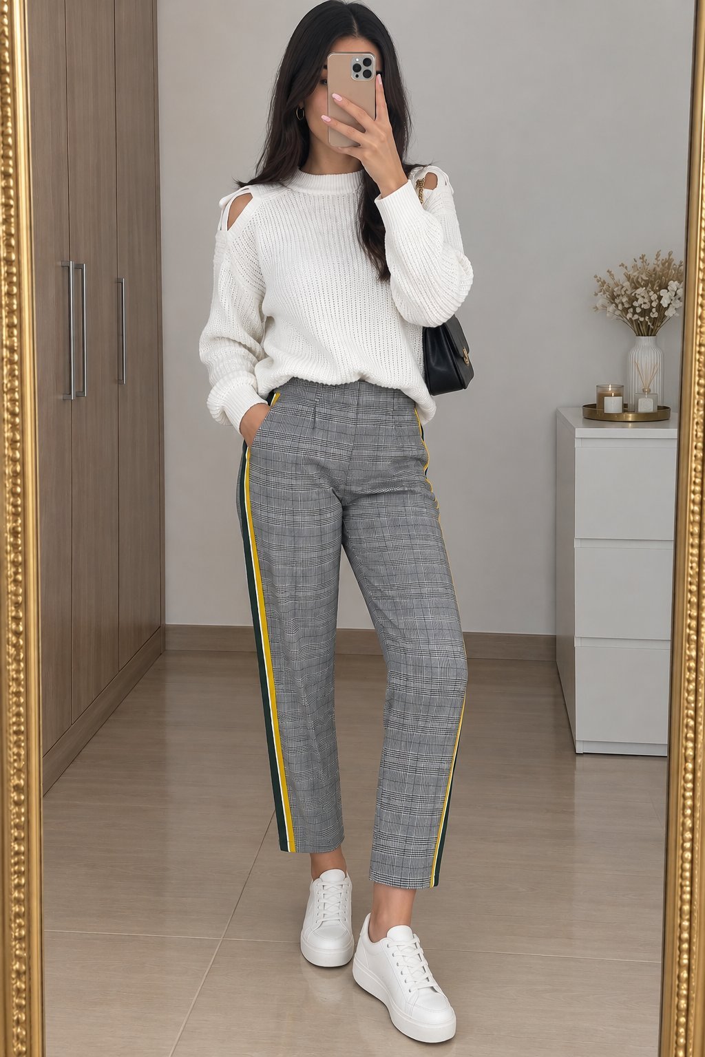 Lot pull en maille Guess et ponta à  chevilles ZARA
