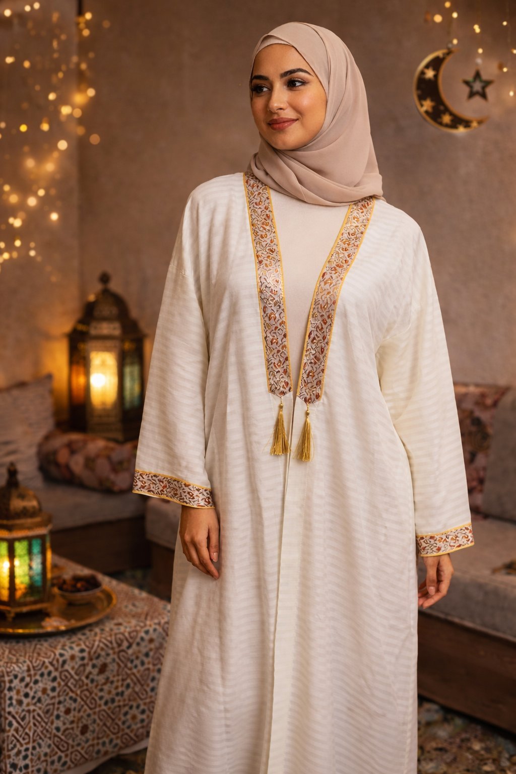 Magnifique abaya traditionnelle 
