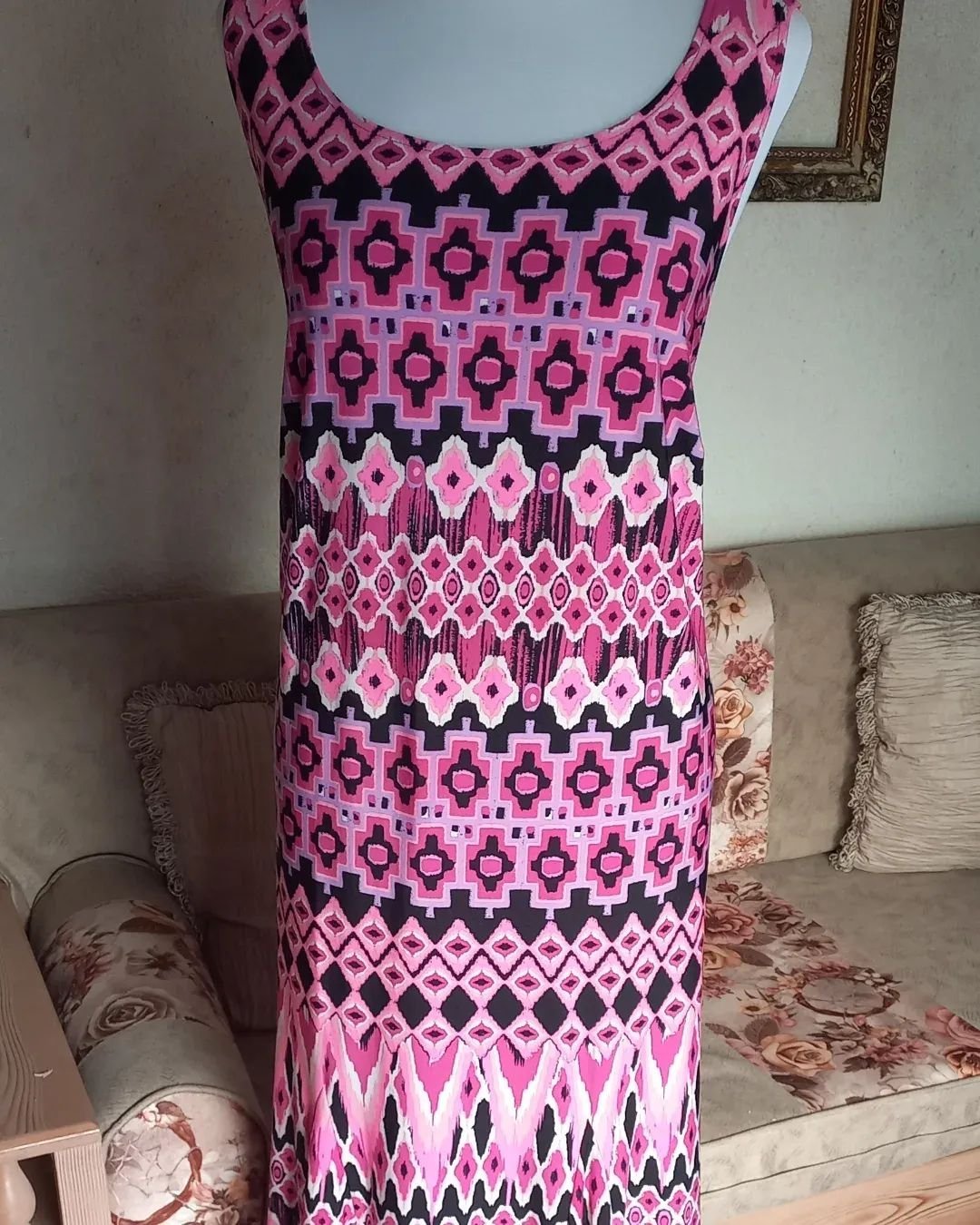 Robe cloche sans manches 