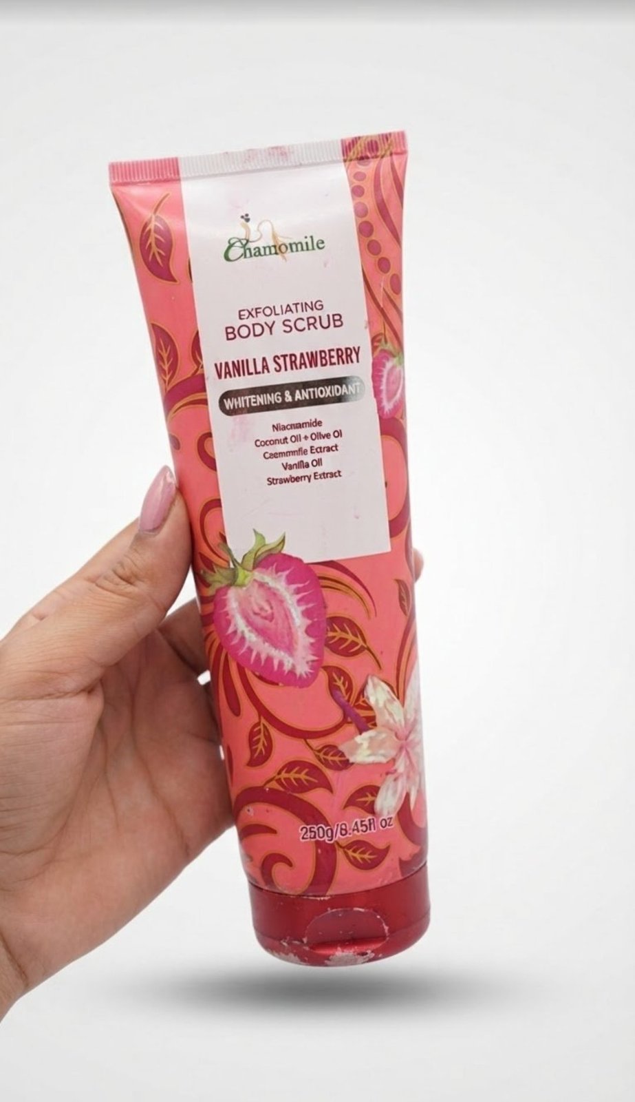 Body Scrub Chamomile  Clarifiant Eclaircissant à la Niacinamide 
