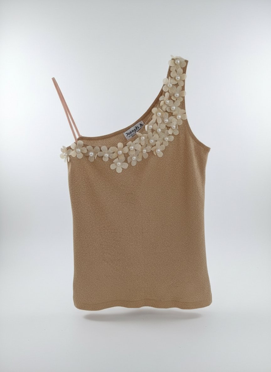 Top off shoulder scintillant neuf