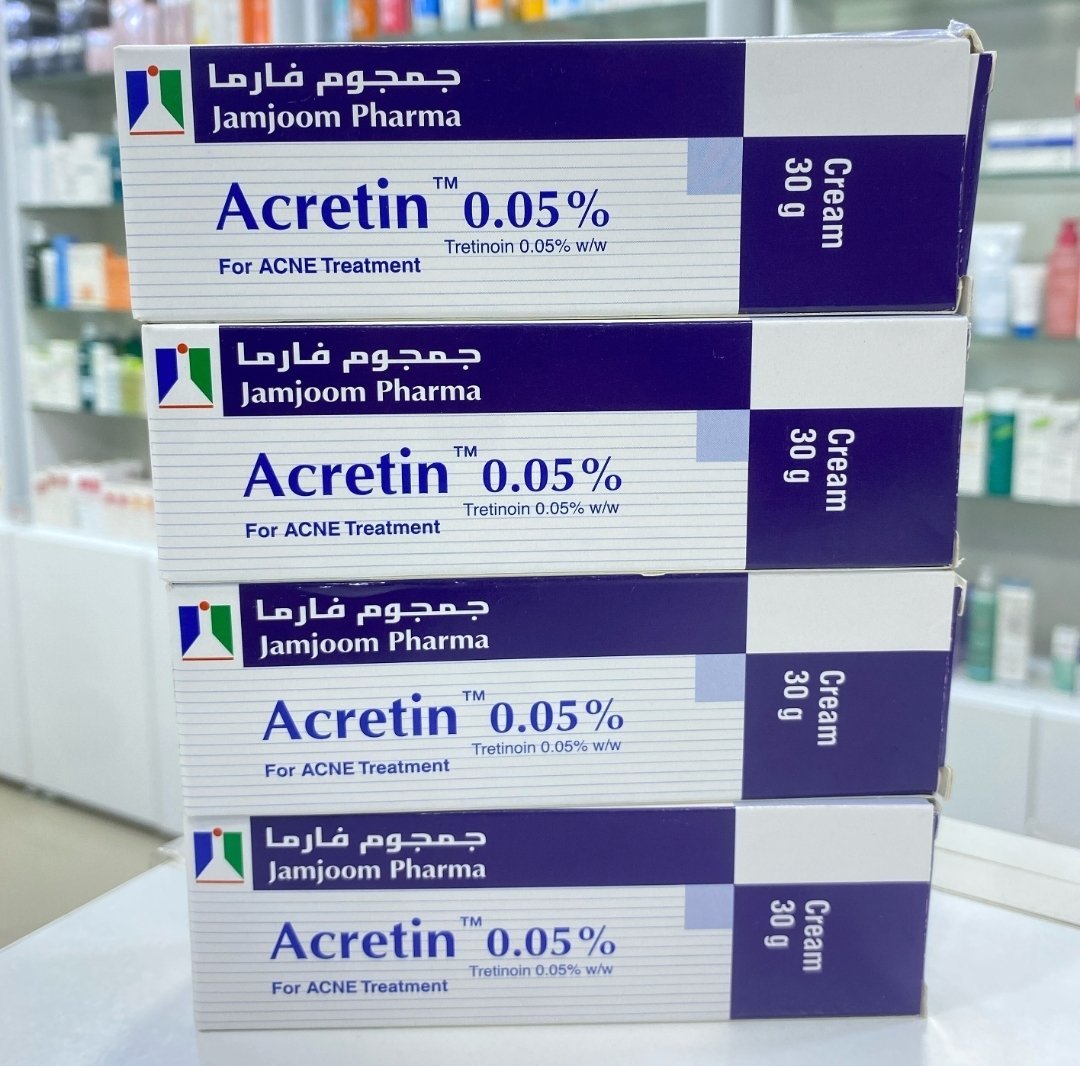 Acretin 0.05 authentique importé