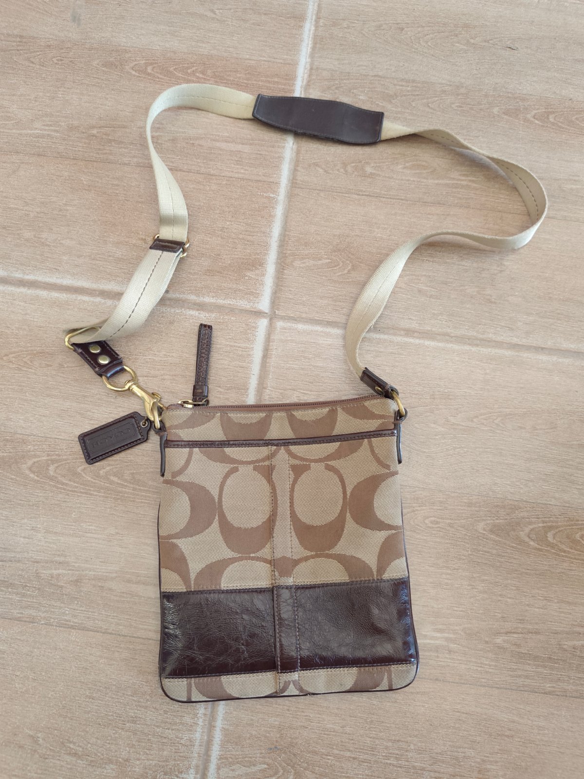 Sac coach à bandoulière 