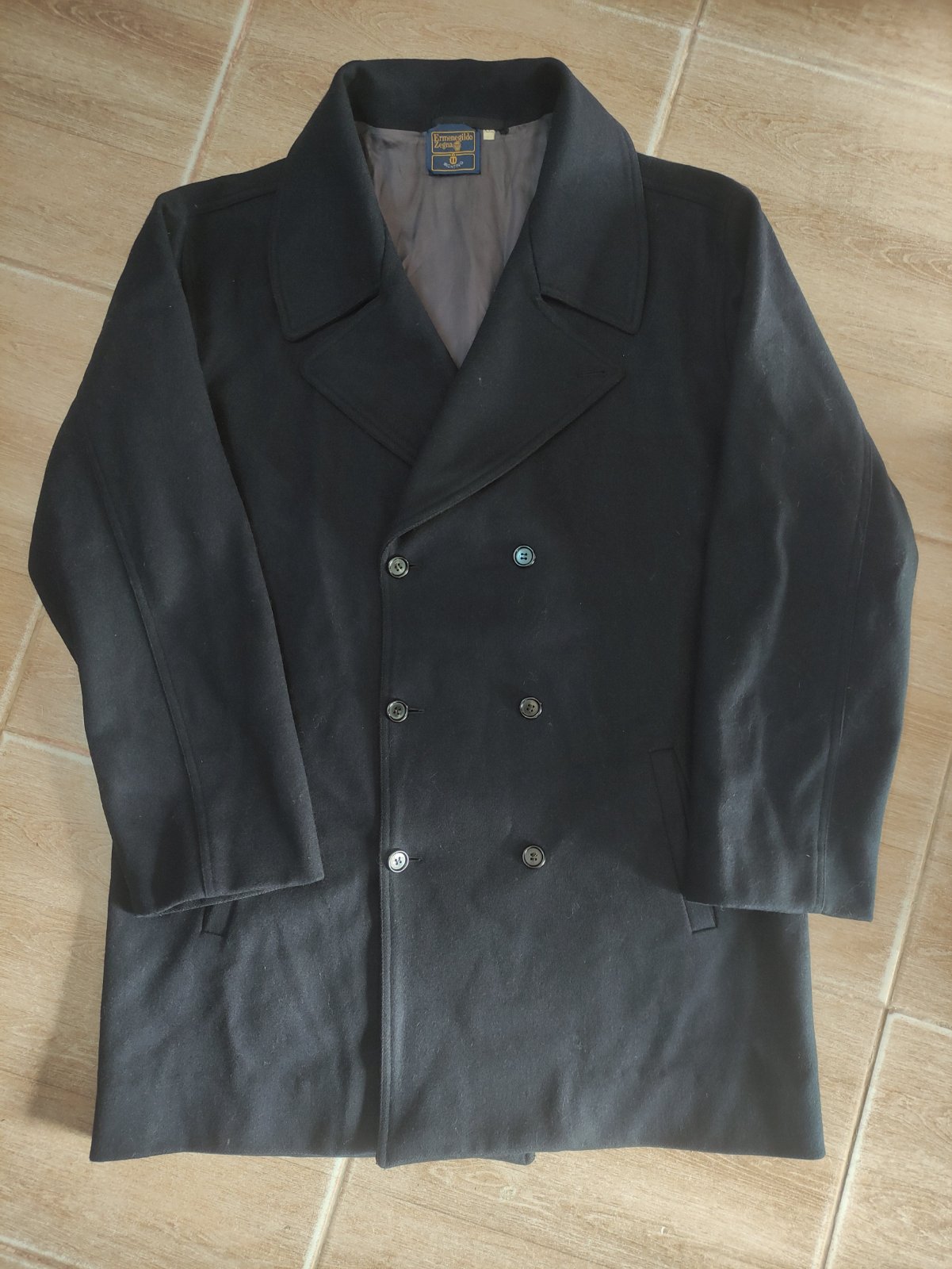 Manteau croisé Zegna 