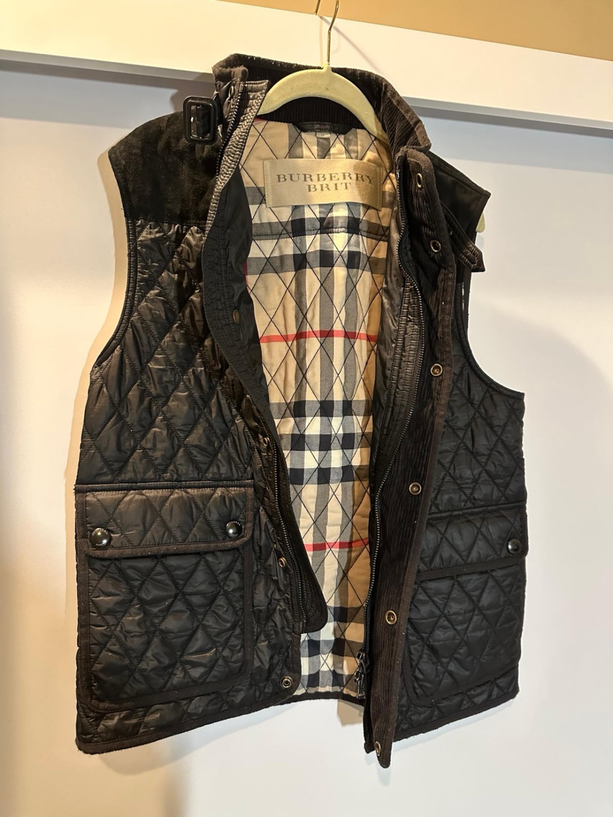 Gilet matelasse burberry brit 