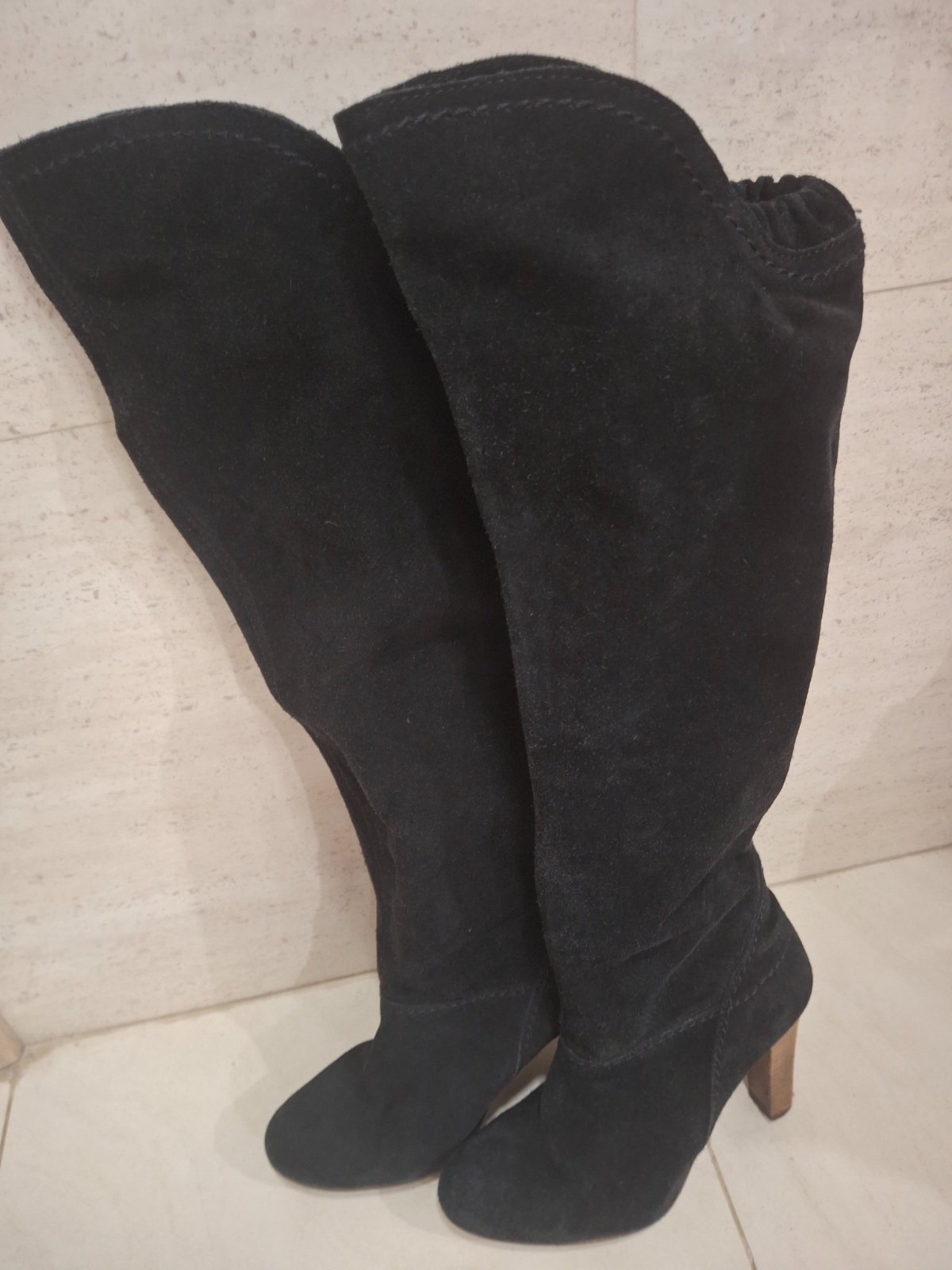 Bottes en cuir noires 