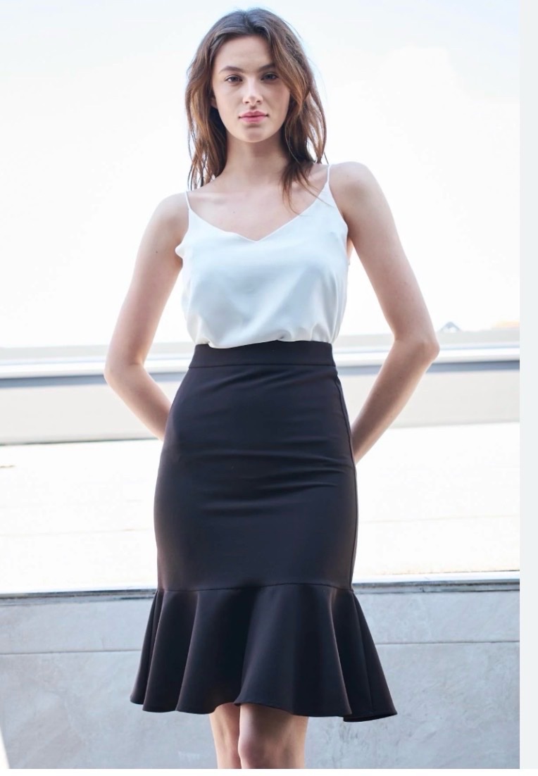 Jupe sirène mini pour femme taille 36/38