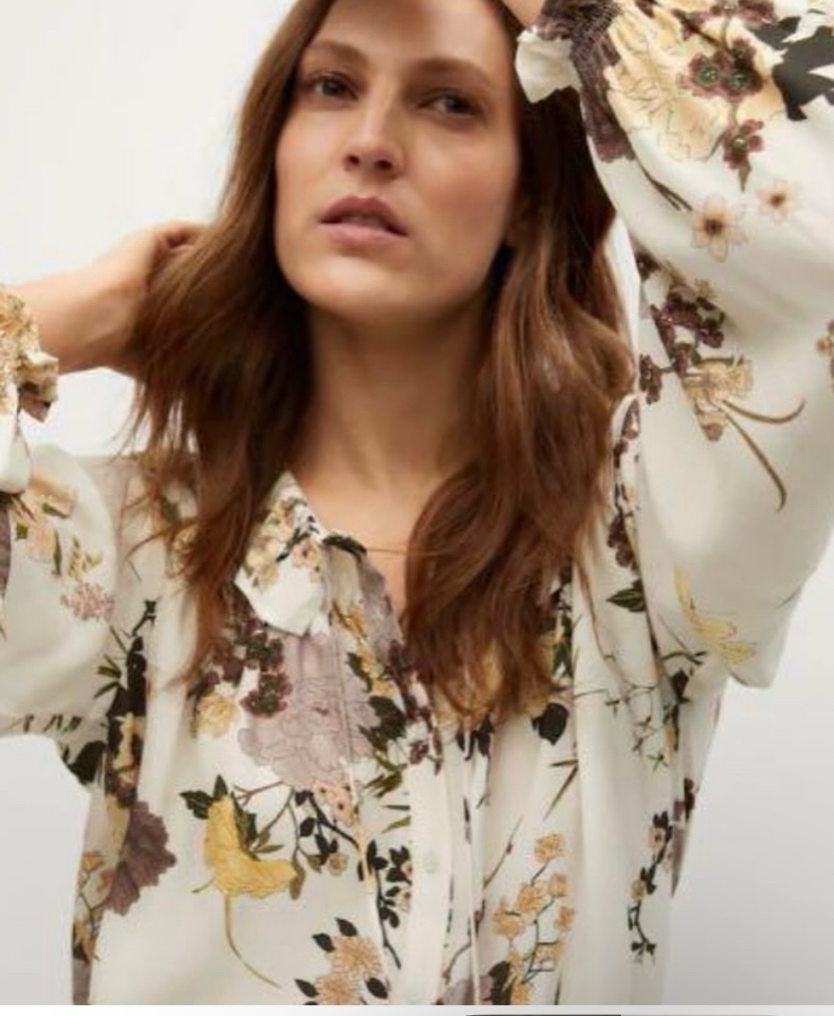 Chemise mango floral taille XL