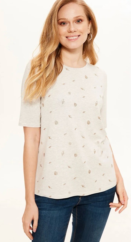 LCW Grace T-shirt À Manches Courtes Et Col Rond Pour Femmes