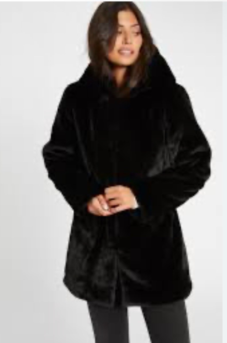 Magnifique manteau fourrure de la marque Noless taille xL 