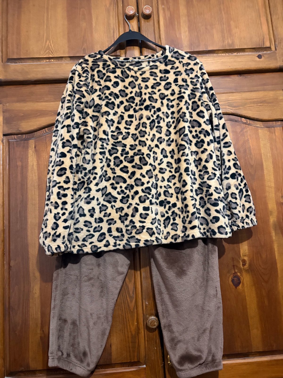 Ensemble de pyjama en forure de la marque shein 