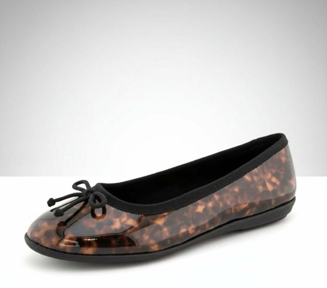 Ballerine femme print léopard 
