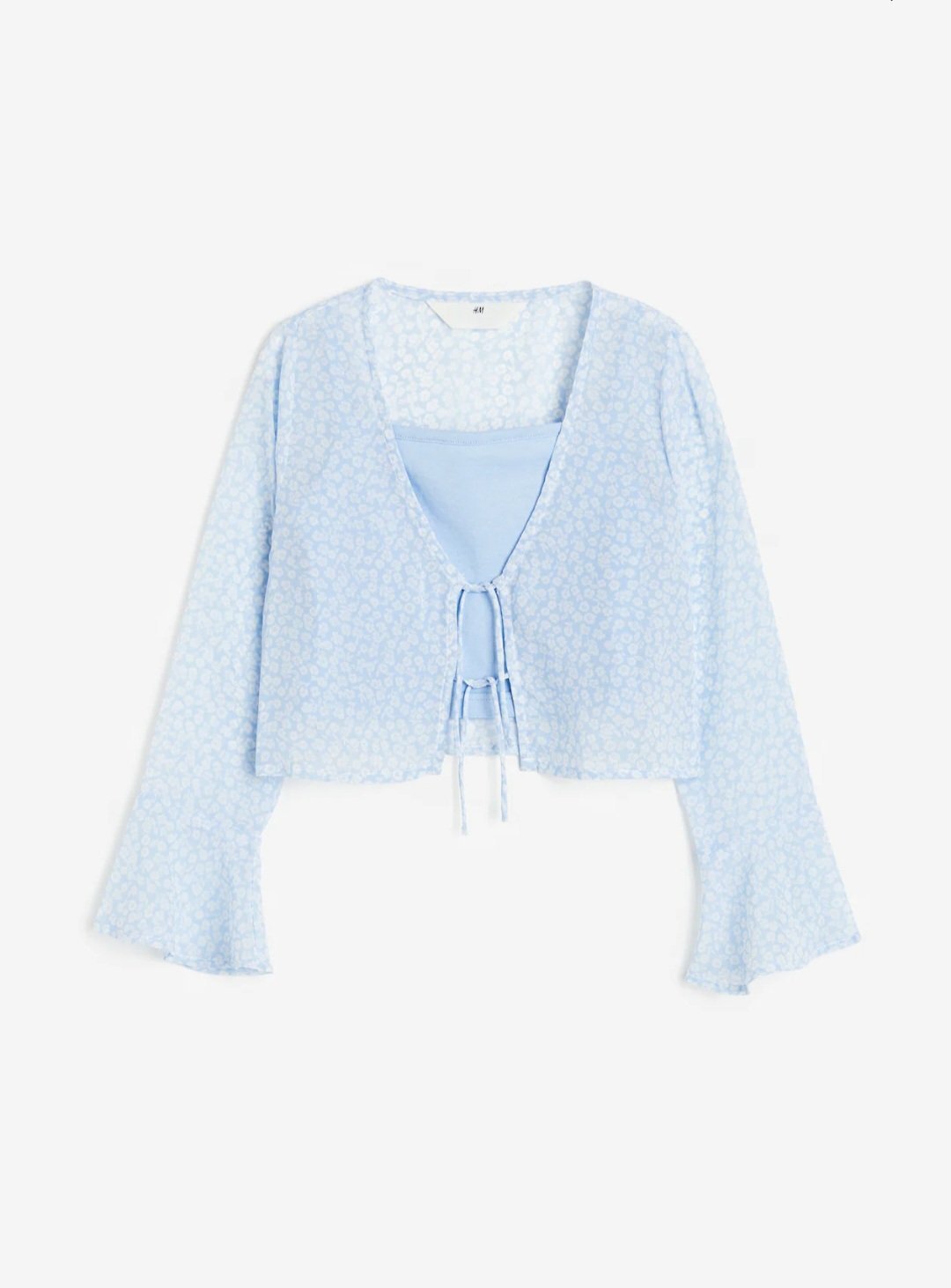 Tie-detail blouse 