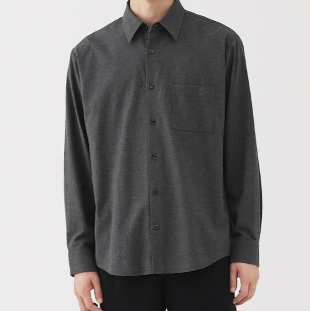 Chemise homme gris 