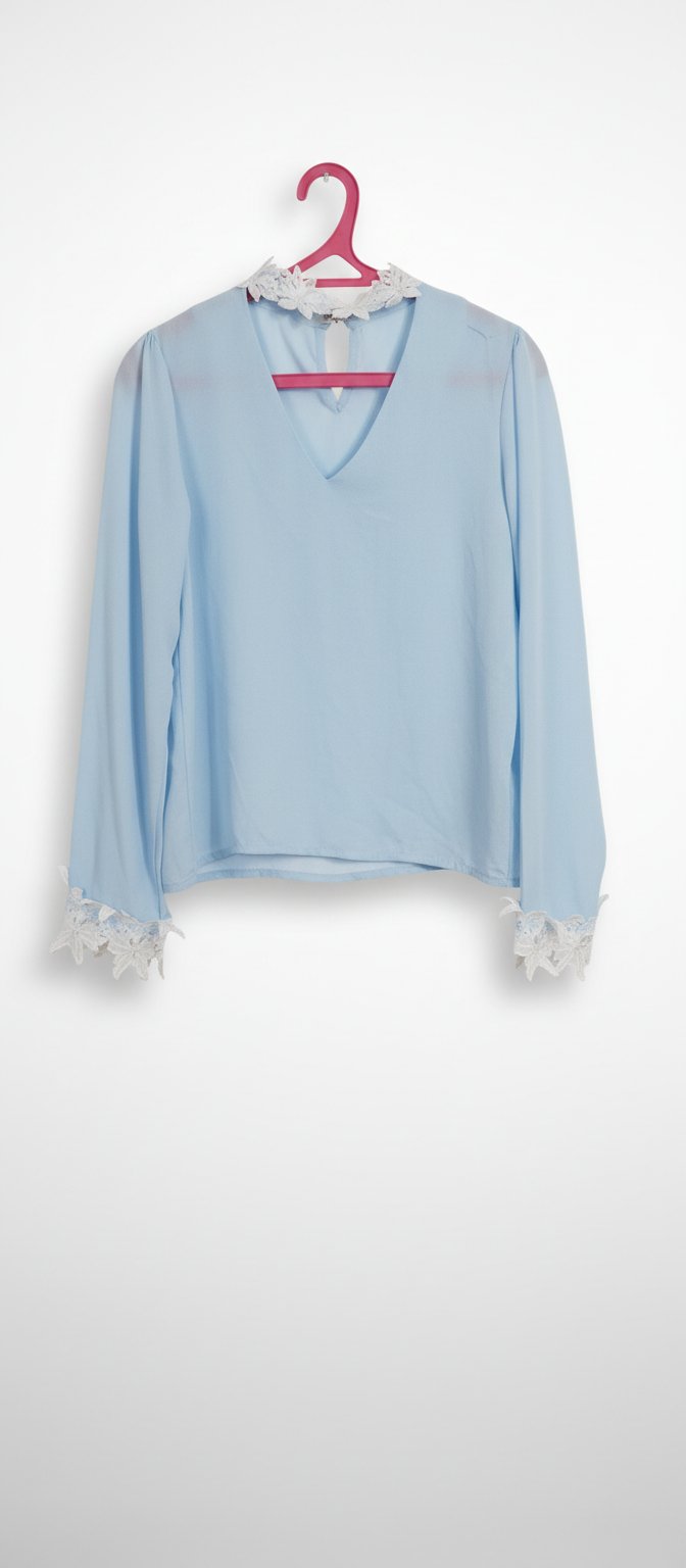 Chemise femme avec dentelle 