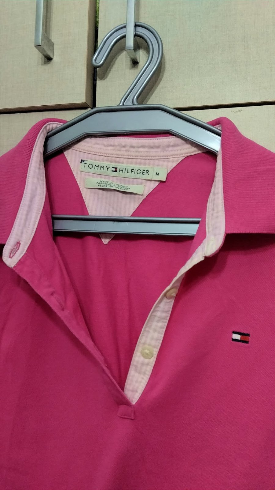 Polo rose tommy Hilfiger 